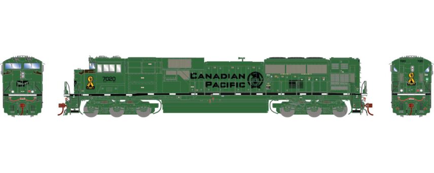 Athearn Genesis 75753   EMD SD70ACu Locomotive, CPR / Military Heritage #7020