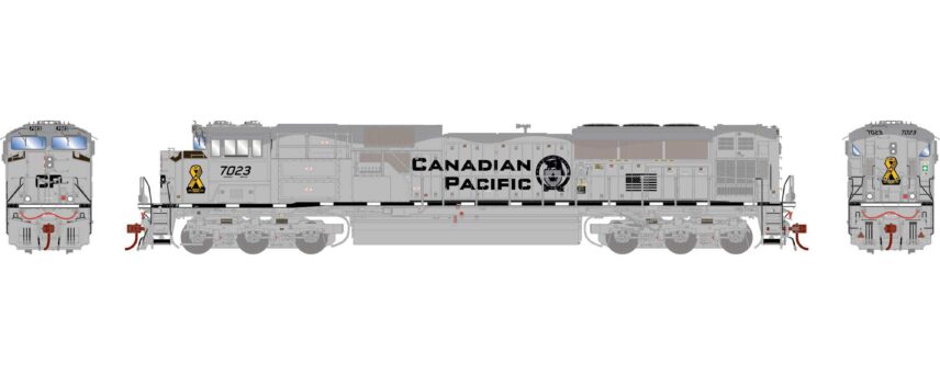 Athearn Genesis 75754   EMD SD70ACU Locomotive, CPR / Military Heritage #7023
