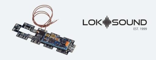 ESU 58941  LokSound 5 micro DCC Direct Kato USA Widebody "blank decoder", with loudspeaker 11x15mm