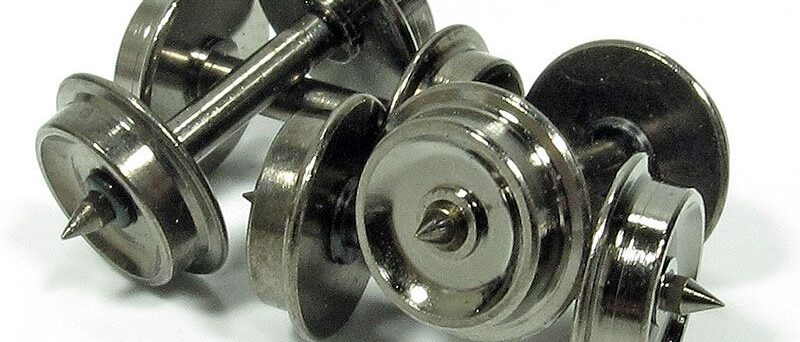 Rapido Trains 102073   N 36" Metal Wheelsets -- pkg(100)