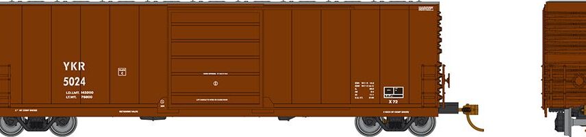 Rapido Trains 139009-4   Evans X72(A) Box car, York Rail #5098