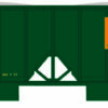 Bowser 43113  2 Bay Ballast Car Maine Central #1001