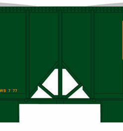 Bowser 43113  2 Bay Ballast Car Maine Central #1001