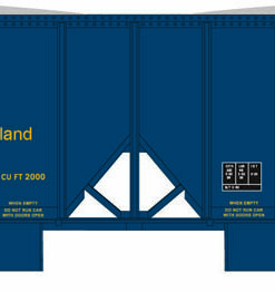 Bowser 43120  2 Bay Ballast Car, Ontario Northland #2224