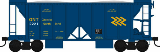 Bowser 43120  2 Bay Ballast Car, Ontario Northland #2224