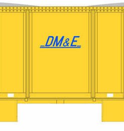 Bowser 43132  2 Bay Ballast Car, DM&E #201