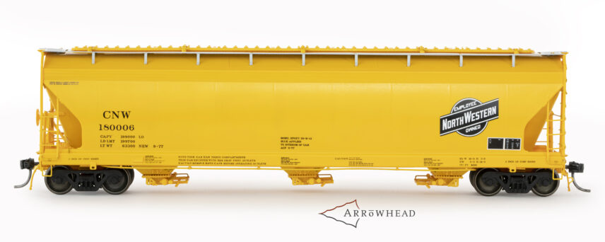 Arrowhead Models ARR-1311-1   ACF 4600 Covered Hopper 'As Delivered', CN&W  #180006