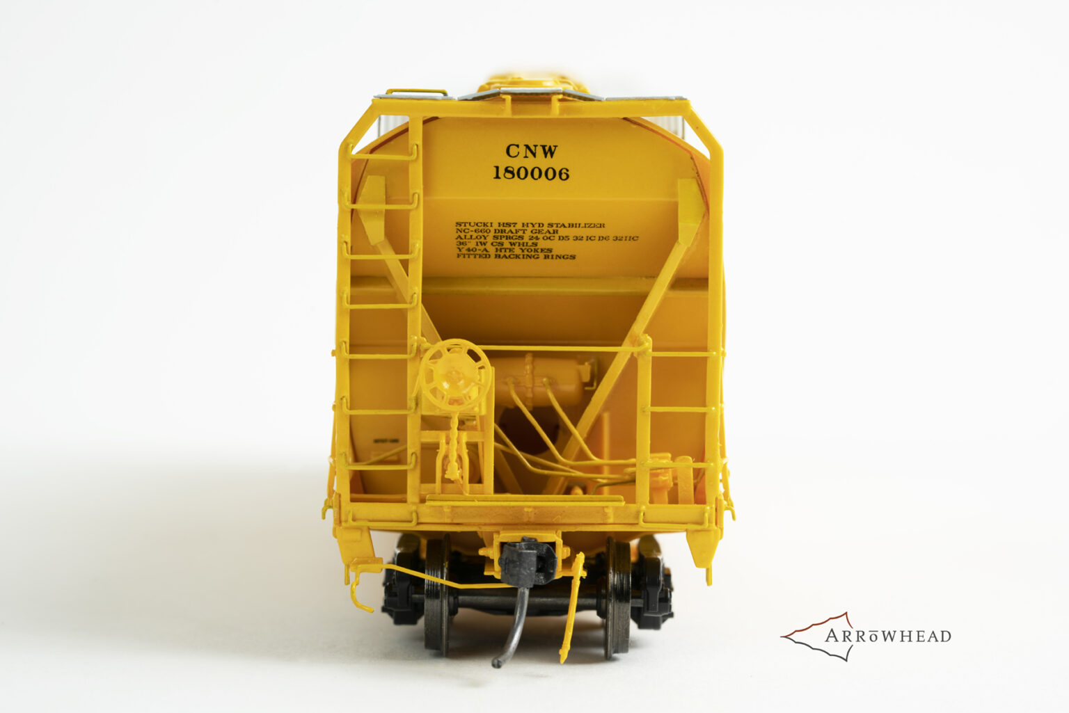 Arrowhead Models ARR-1311-1   ACF 4600 Covered Hopper 'As Delivered', CN&W  #180006
