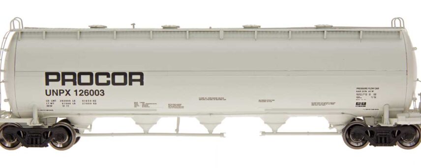 InterMountain Railway 48907-07  Procor Pressure Flow Hoppers, Procor #126002