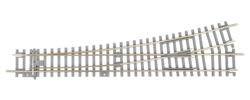 Piko 55170  HO Concrete Sleeper Left Turnout BS-WL