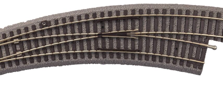Piko 55428  HO Roadbed Right Curved Switch BWR R3
