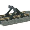 Piko 55446 HO A-Track w. Roadbed end piece w/Buffer stop