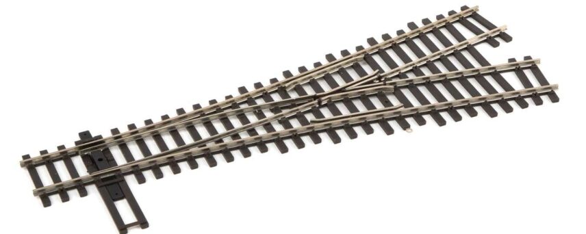 Walthers Track 83033  HO Code 83 Nickel Silver DCC-Friendly #3 Wye Turnout
