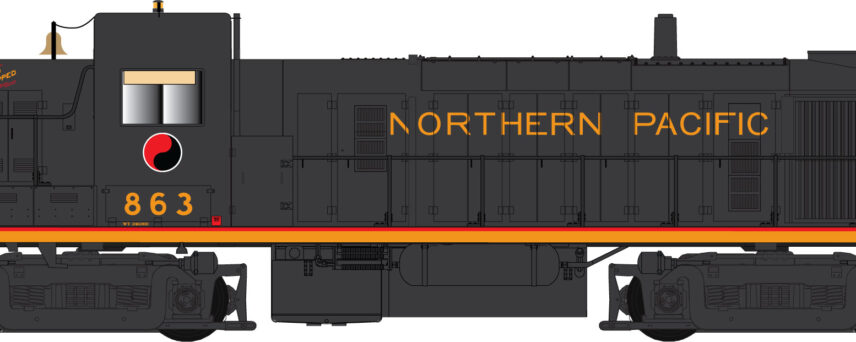 Bowser 25293  Alco RS-3, Northern Pacific #861