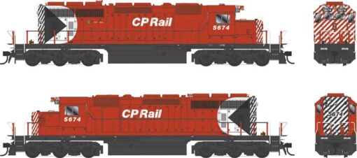 Bowser 25309  SD40-2, CP Rail As Delivered #5659 (DCC/Sound)
