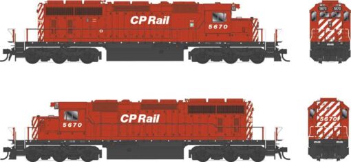 Bowser 25313  SD40-2, CP No multi mark #5670 (DCC/Sound)
