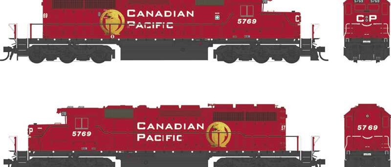 Bowser 25316  SD40-2, CP B Unit #5769 (DCC/Sound)