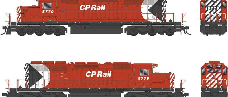 Bowser 25319  SD40-2, CP As Delivered #5779