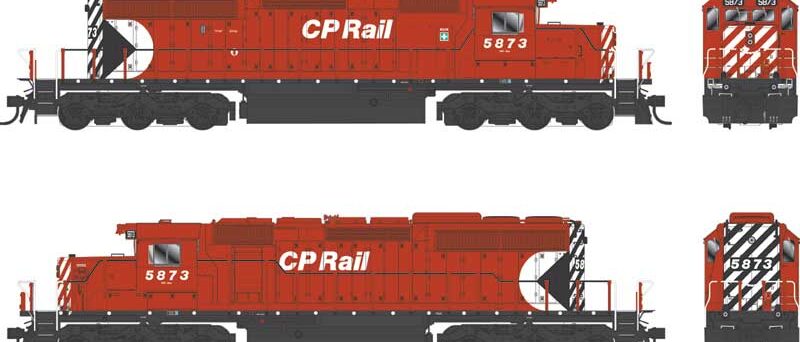 Bowser 25323  SD40-2, CP Plows Both ends #5867