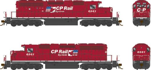 Bowser 25329  SD40-2, CP Dual Flags #5958 (DCC/Sound)