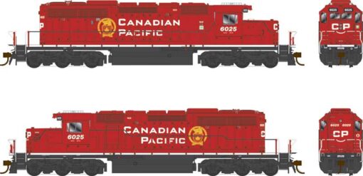 Bowser 25332  SD40-2, CP rebuilt #6025 (DCC/Sound)