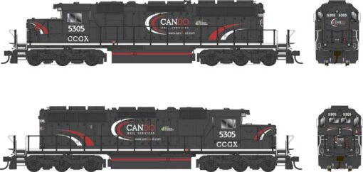 Bowser 25346  SD40-2, Cando #5305 (DCC/Sound)