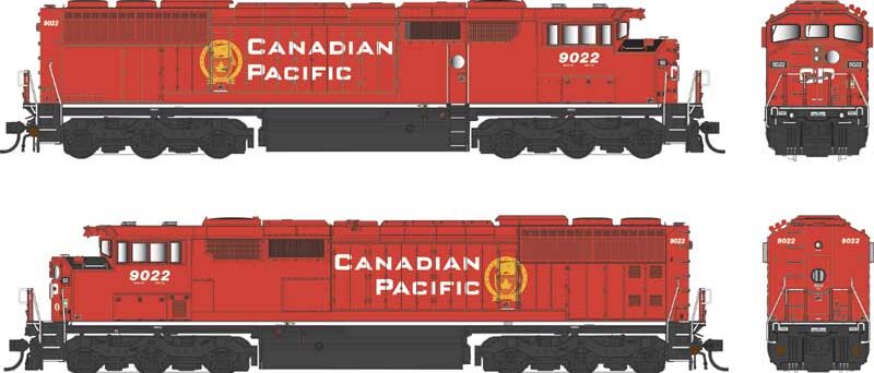 Bowser 25349  SD40-2f Canadian Pacific Beaver logo #9022