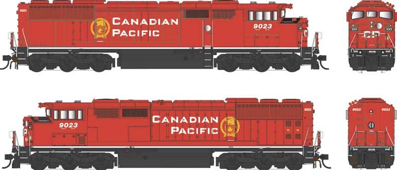 Bowser 25351  SD40-2f Canadian Pacific Beaver logo #9023