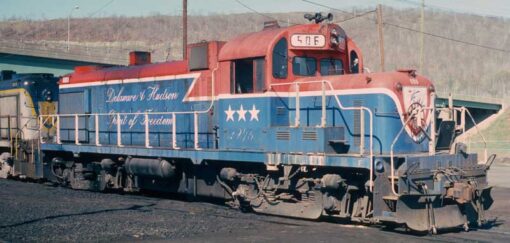 Bowser 25370  Alco RS3-M “Chop Nose”, D&H Bicentennial #1976 (DCC/Sound)