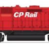 Broadway Limited Imports  7538 EMD GP35, CP Multimark w/ 5" Stripes (DCC/Sound) #5004