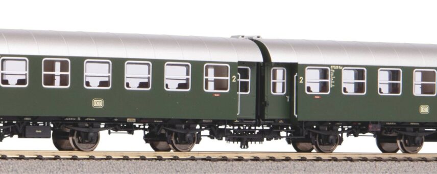 Piko 58241  2 pc. B3yg + B3yg Rebuilt car set, DB