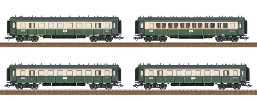 Trix 21360  "Bavarian Express Train" Set, K.Bay.Sts.B. (MFX DCC/Sound)
