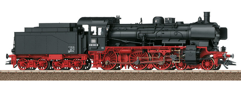 Trix 22895  Steam locomotive Class 038 , DB (MFX DCC/Sound)