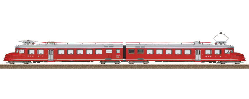 Trix 25260  Class RAe 4/8 Double Powered Rail Car, SBB (MFX DCC/Sound)
