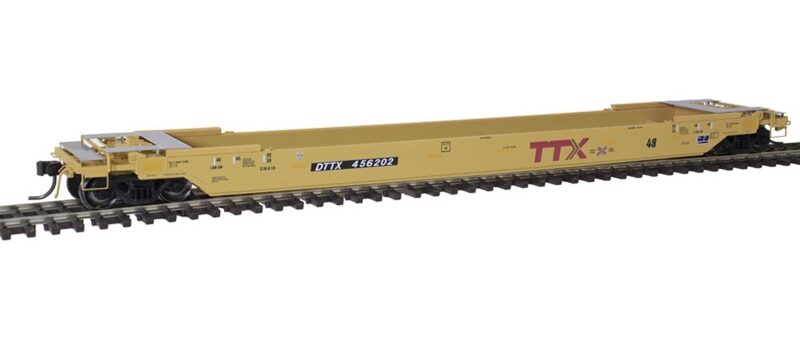 Atlas 20005994   48' All Purpose Well Car, TTX "NEXT LOAD ANY ROAD" #456202