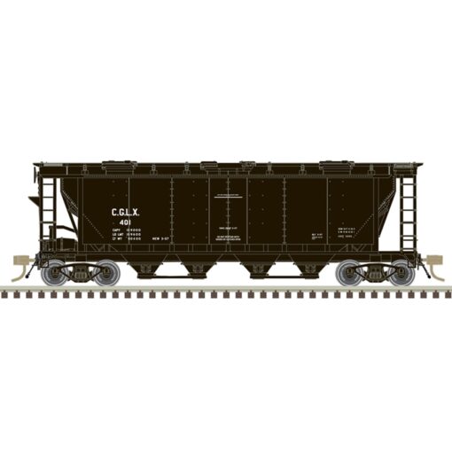 Atlas 20007151  Slab Side Covered Hopper, CGLX #401