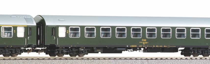 Piko 58247   3 pc. "Y" D 250 "Zapadni" passenger set, CSD