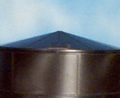 Rix Products 508   Water/Oil Tank Peaked Top (Only)