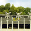 Rix Products 660   Crossbucks & Milepost