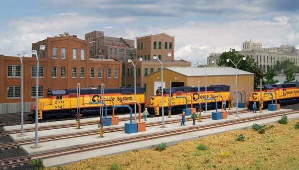 Walthers Cornerstone 4161  HO Modern Diesel Service Fueling Facility -- Kit