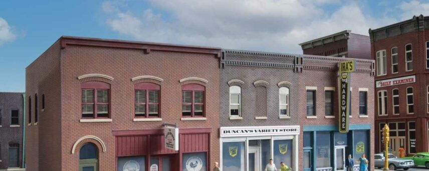 Walthers Cornerstone 4043  HO Merchant's Row VI