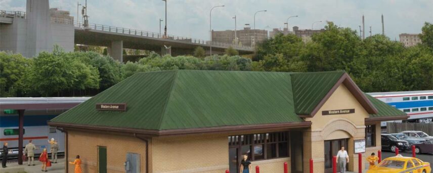Walthers Cornerstone 4095  HO Modern Suburban Station