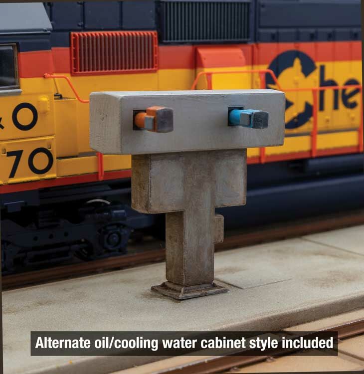 Walthers Cornerstone 4161  HO Modern Diesel Service Fueling Facility -- Kit