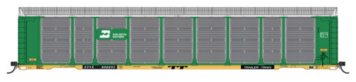 InterMountain Railway 482106-01  Tri-Level Auto Rack, Burlington Northern - Green #820834