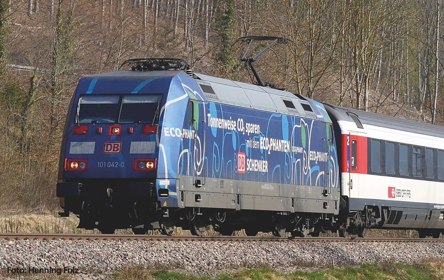 Piko 51113  Electric locomotive BR 101 "Ecophant", DB AG
