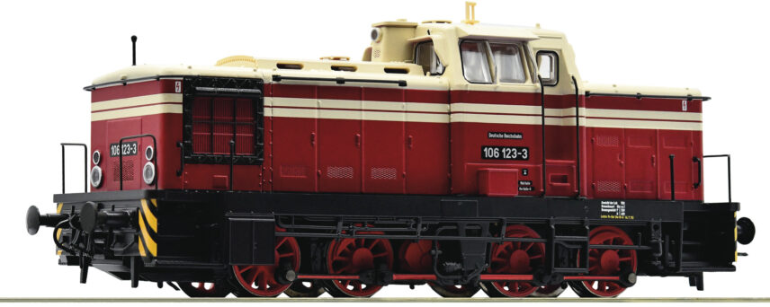 Roco 70259  Diesel locomotive class 106, DR (DCC/Sound)
