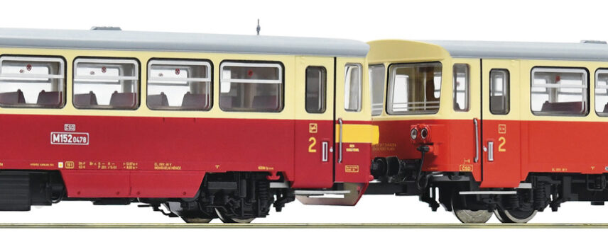 Roco 70374  Diesel railcar class M 152.0 with trailer, CSD