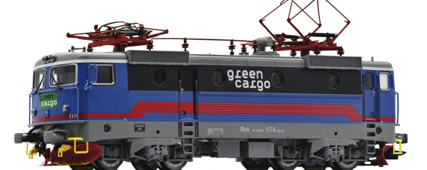 Roco 70457  Electric locomotive Rc4 1174, Green Cargo