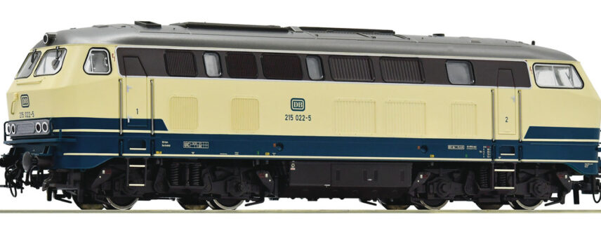 Roco 70761  Diesel locomotive class 215, DB (DCC/Sound)