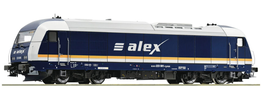 Roco 70944  Diesel locomotive 223 081-1, alex (DCC/Sound)